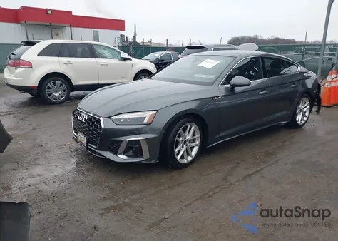 2023 Audi A5 Sportback Premium Plus 45 Tfsi S Line Quattro S Tronic из США, поврежденный, VIN WAUFACF57PA020730